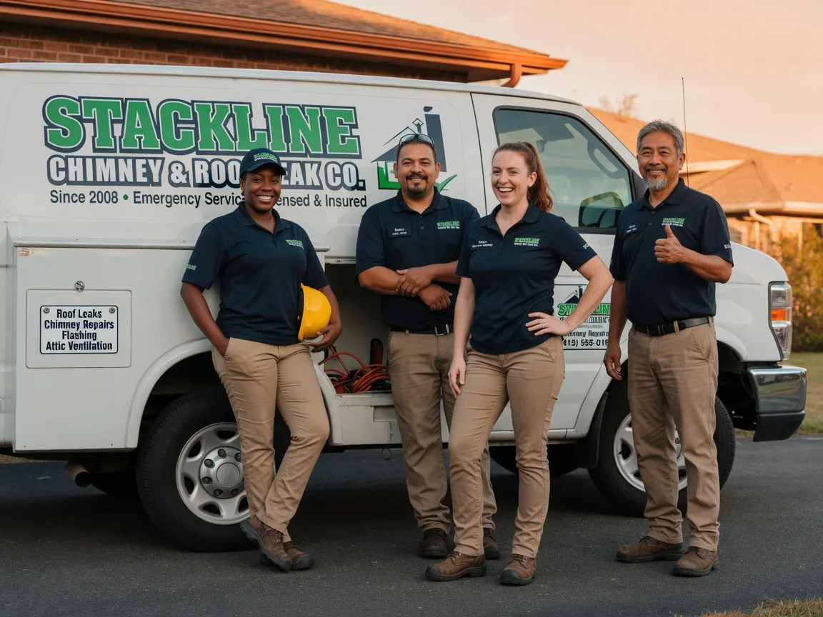 Chimney flashing repair company in Half Moon Bay, CA